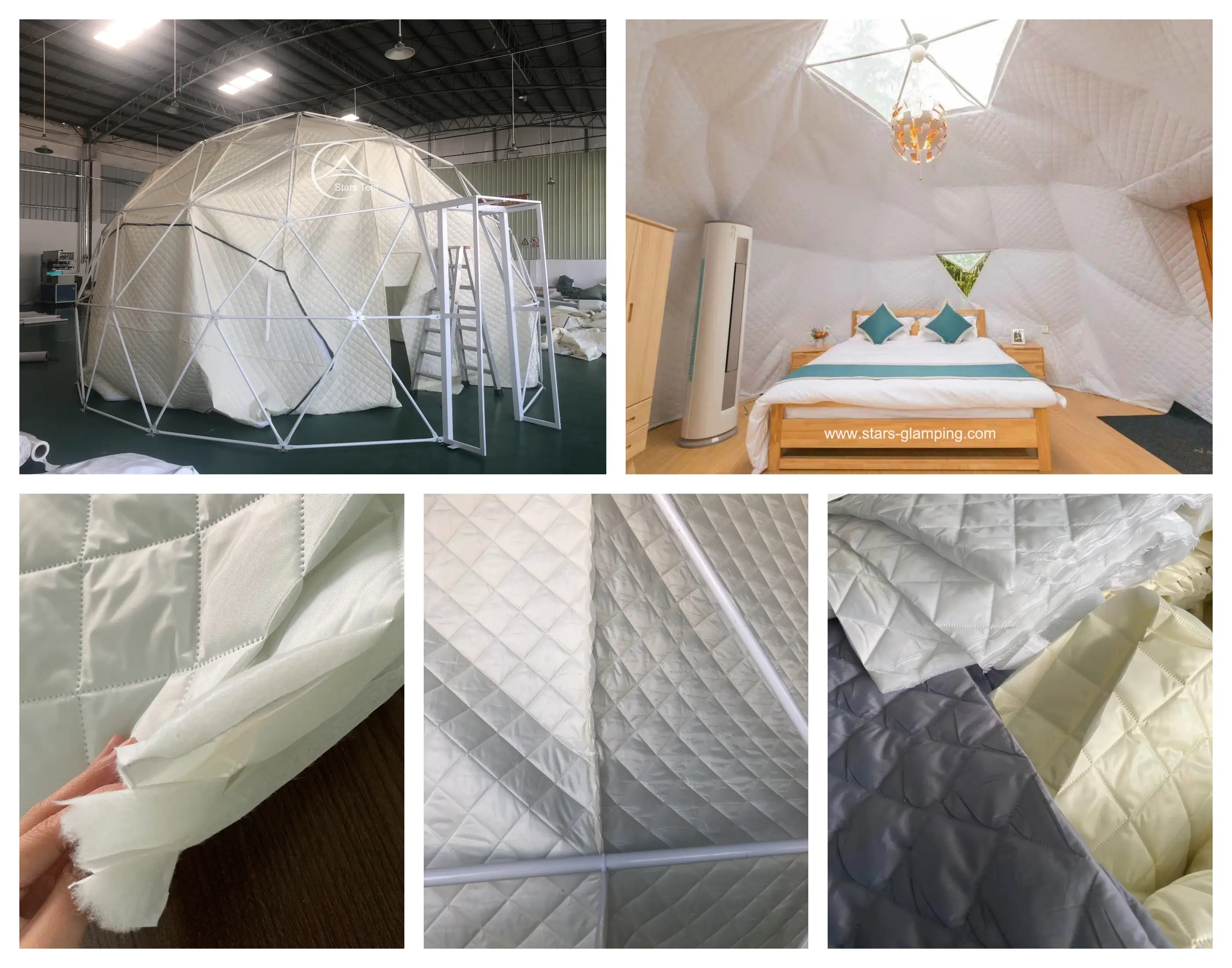Glamping Dome For Sale, Insulated Dome Tent